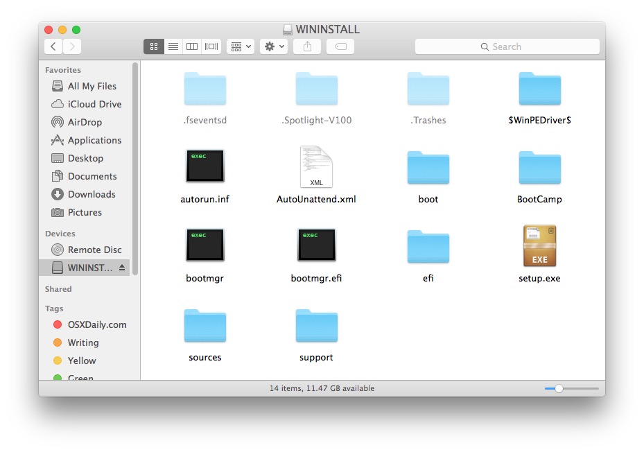 make a bootable flash drive for windows on mac